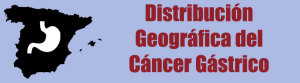 Distribución geográfica del cáncer gástrico en España