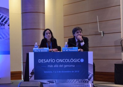 Dra Regina Gironés y Dr. Mariano Provencio