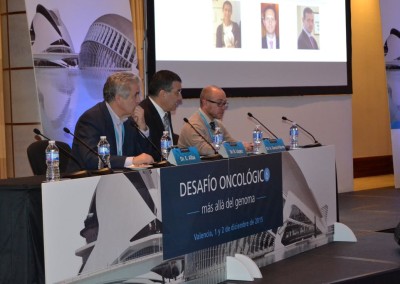 Dr. Emilio Alba, Dr. R.  López y Dr. A. García Palomo