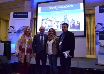 Sra. Gemma, Dr. V. Guillem, Sra. Carol y Dr. Espinosa