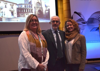 Sra. Gemma, Dr. V. Guillem, Sra. Carol y Dr. Espinosa