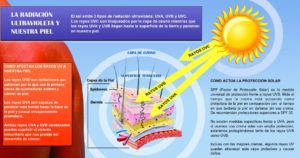 Infografía sobre protección solar