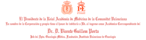 invitación academia dr. vicente guillem porta