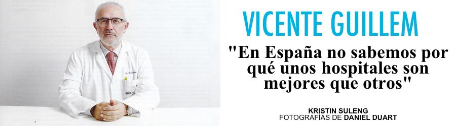 El Dr. Vicente Guillem entrevistado por Kristin Suleng de la Revista Plaza