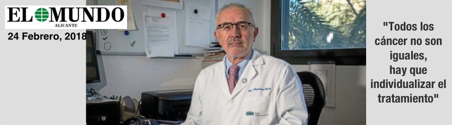 Todos los cáncer no son iguales, hay que individualizar el tratamiento